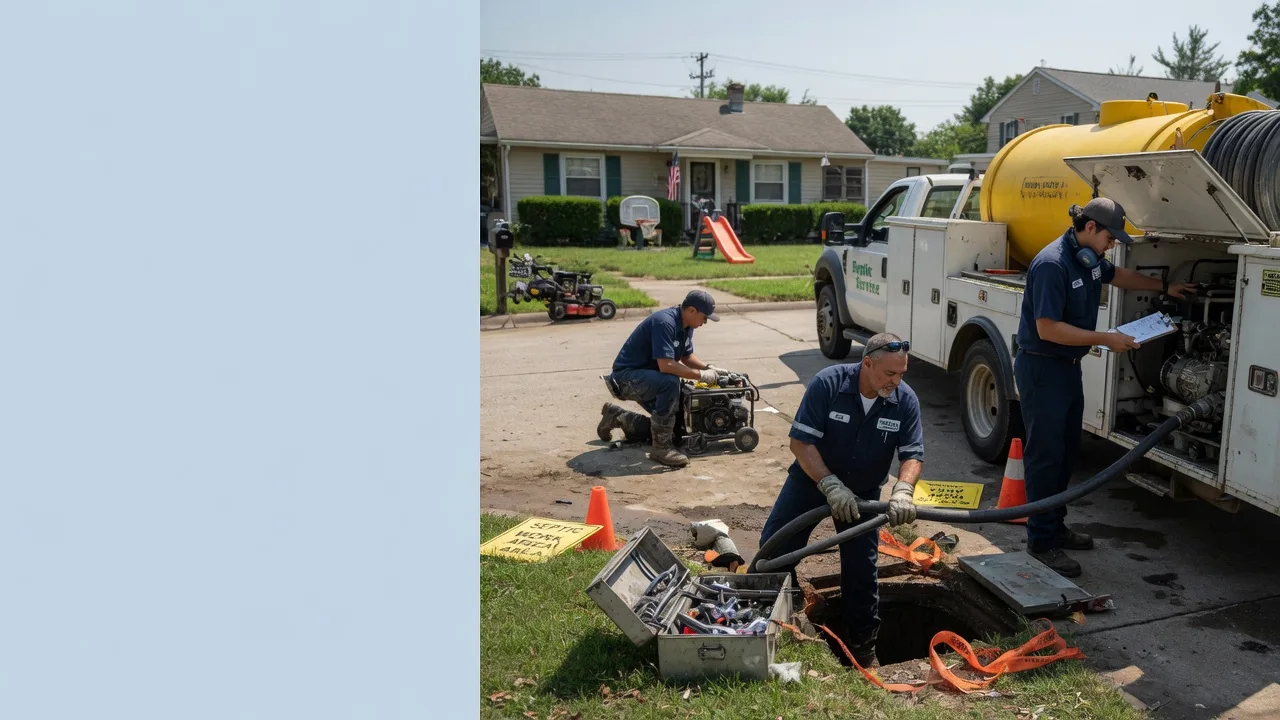 Septic Tank Pumping in Sonora, TX near me